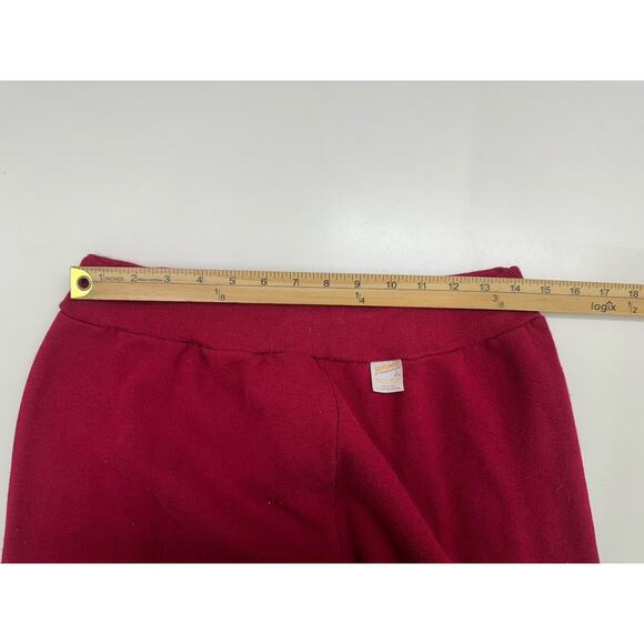 Sportswear Mens Sweatpants Size Large 38-40 Red Drawstring USA Made Vintage - Picture 6 of 10